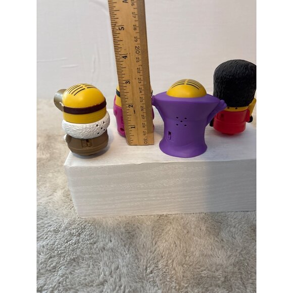 McDonalds 2016 Minions Toys Set Of 4 Universal Studios Collectibles - Picture 10 of 10
